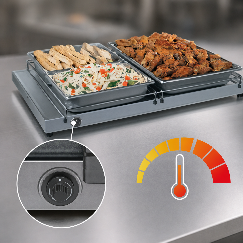 Built-In Adjustable Thermostat