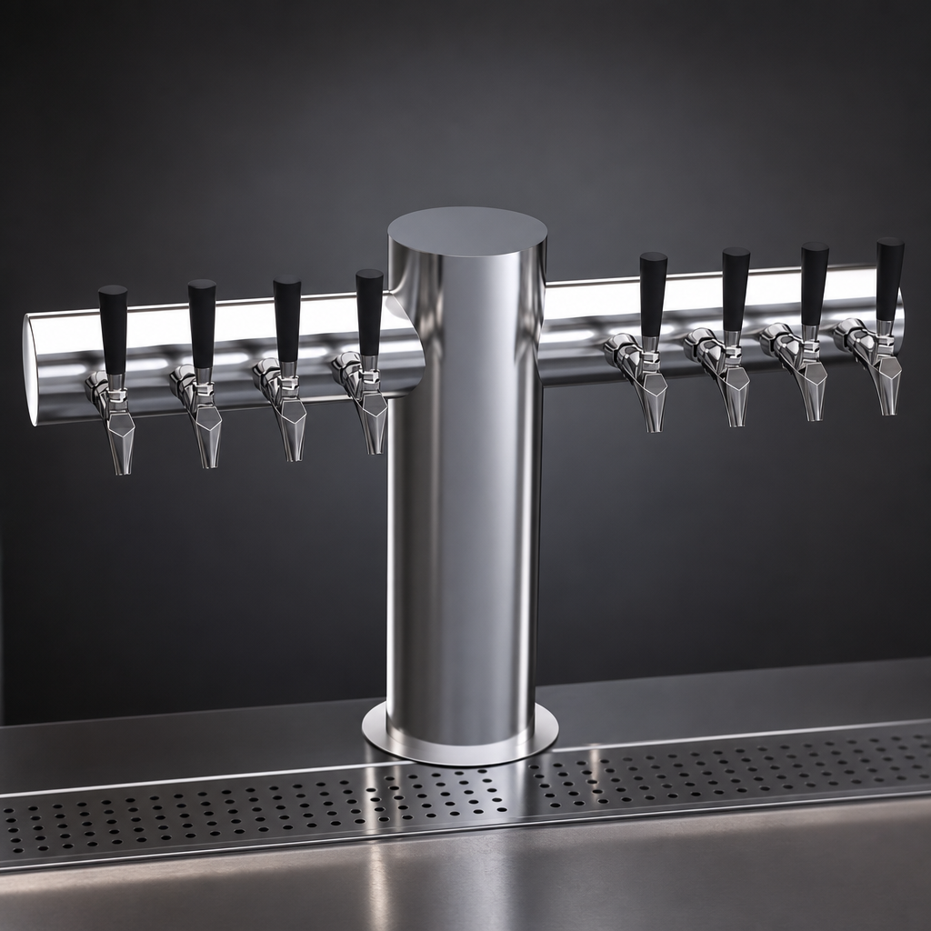 Eight-Faucet Capacity