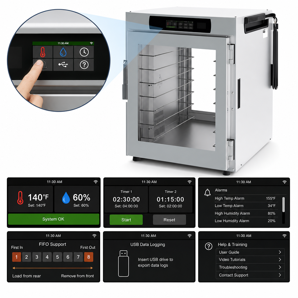Digital Touchscreen Controls