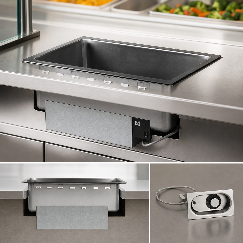 Drop-In, Top-Mount Design