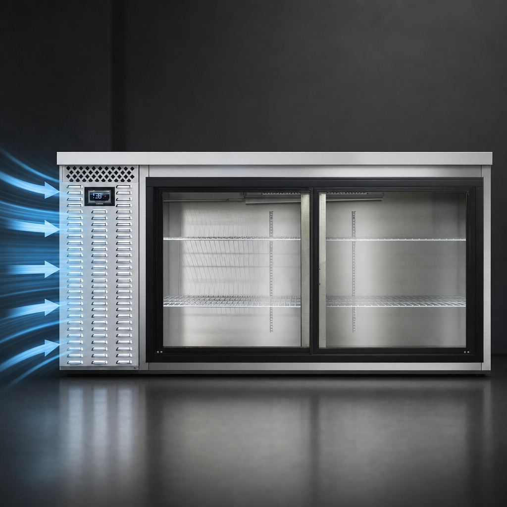 Front Breathing Refrigeration System