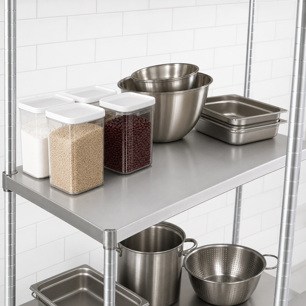 Solid Shelf Surface