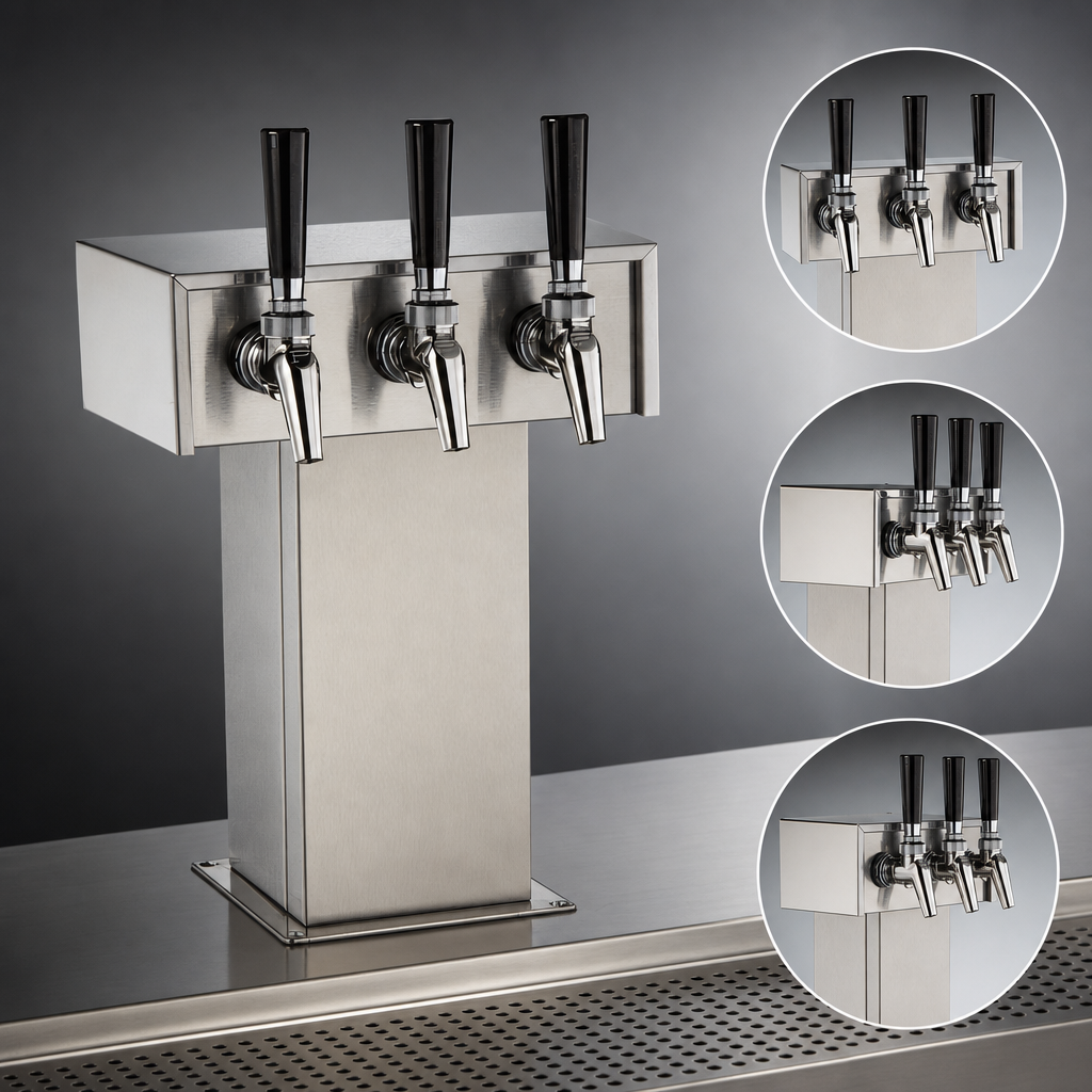 Three Faucet Positions