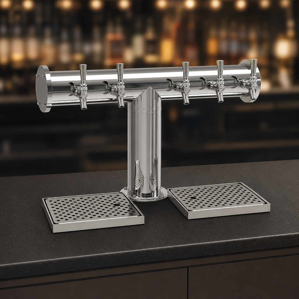 Six-Faucet Configuration