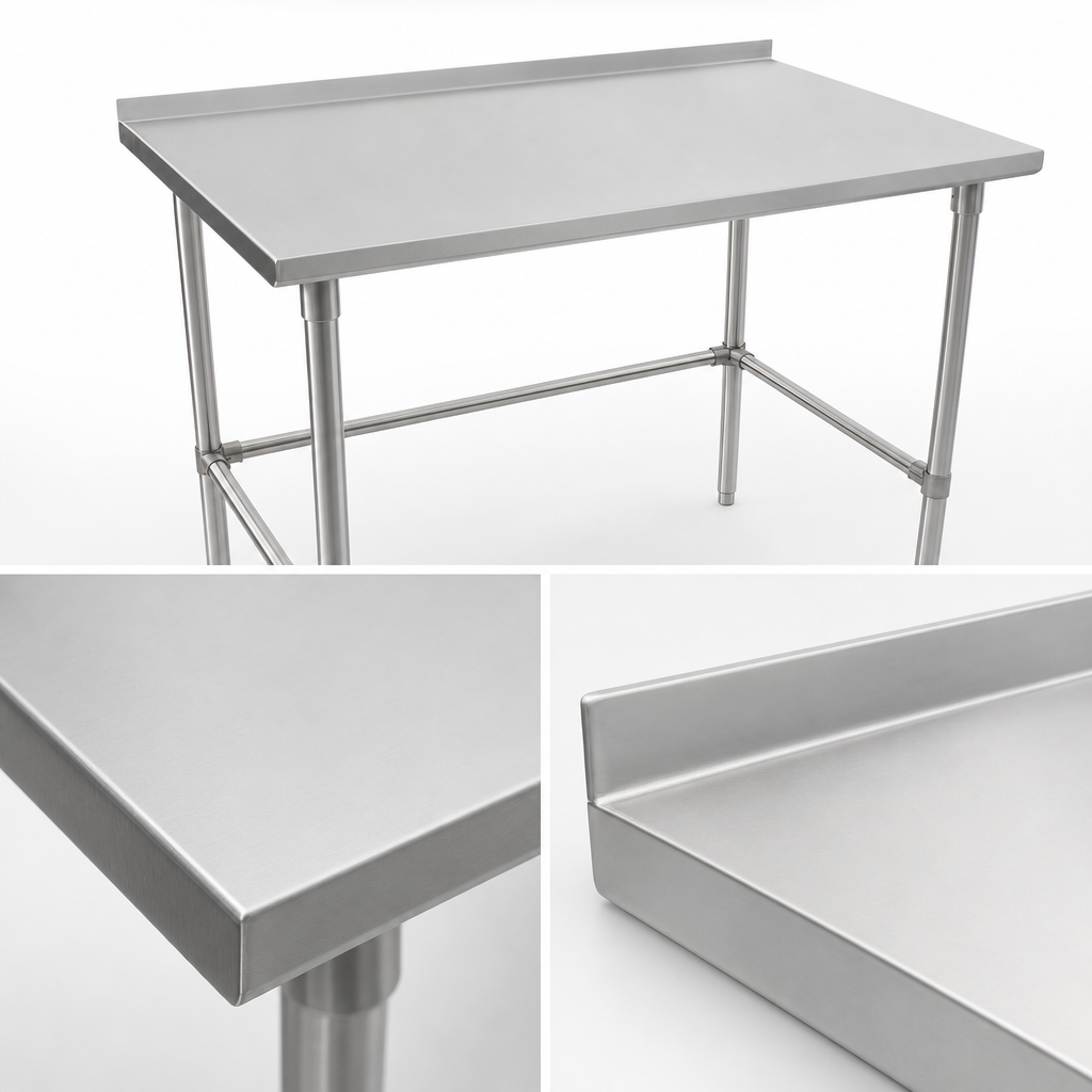 16-Gauge Type 300 Stainless Steel Top