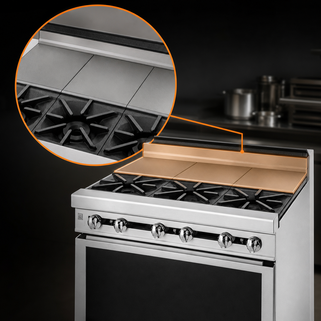 (5) 15,000 BTU Rear Hot Tops