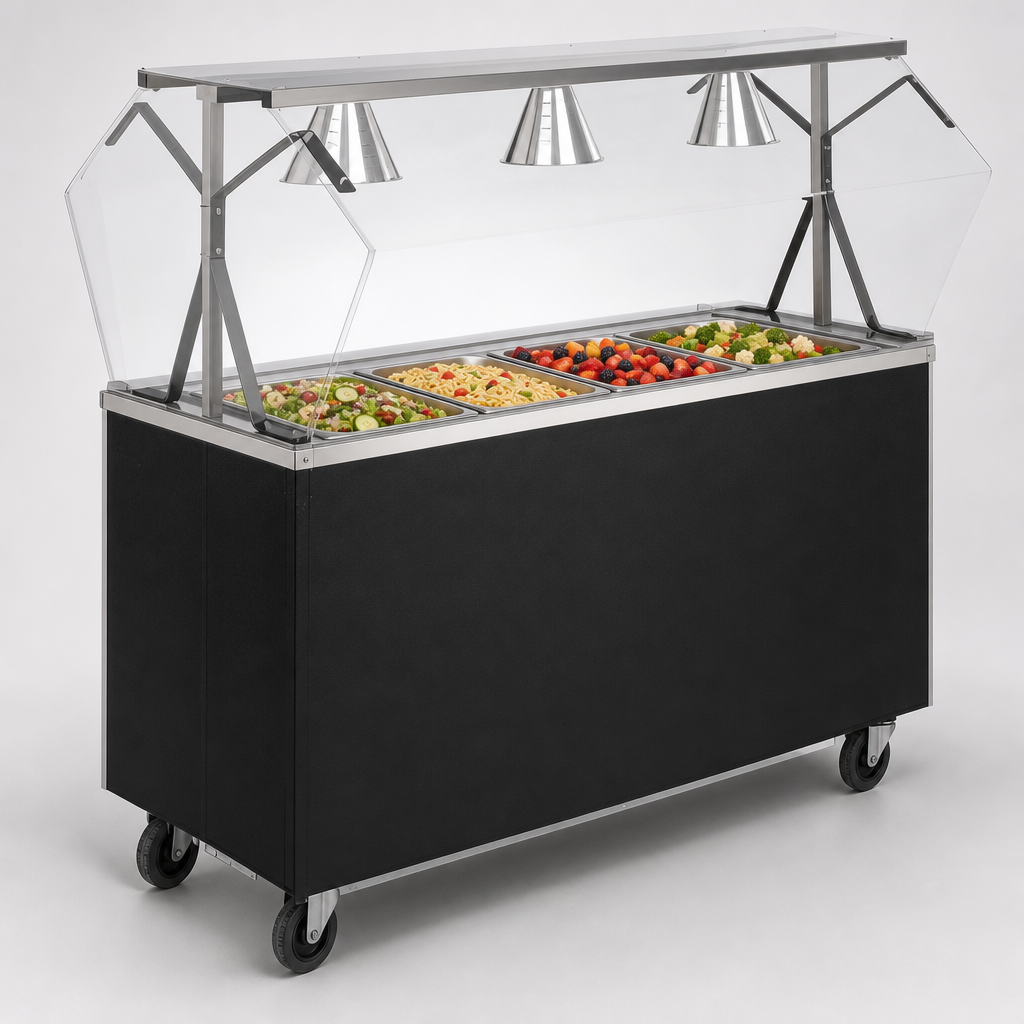 4-Pan Serving Capacity