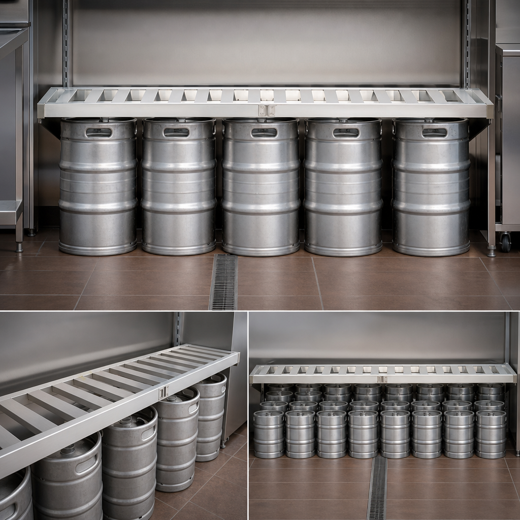 High Keg Capacity