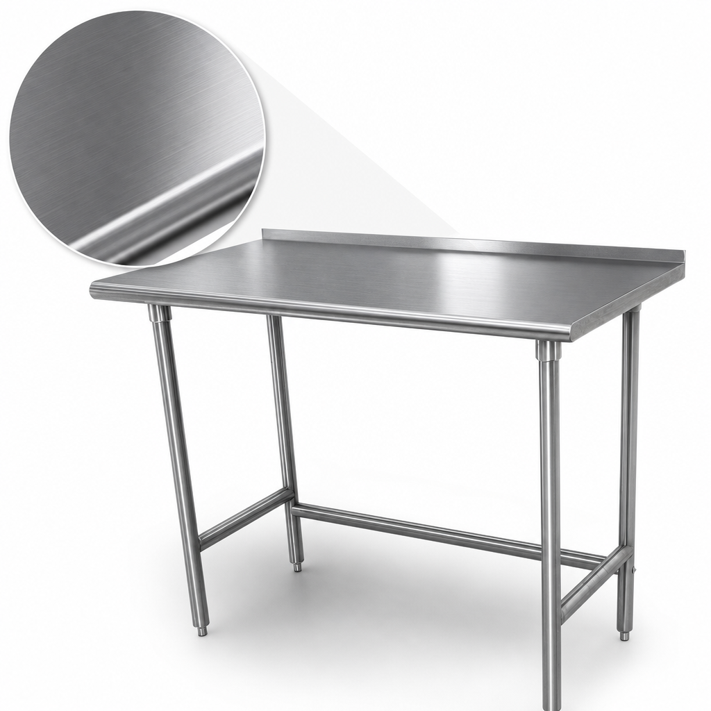 16-Gauge 430 Stainless Steel Top