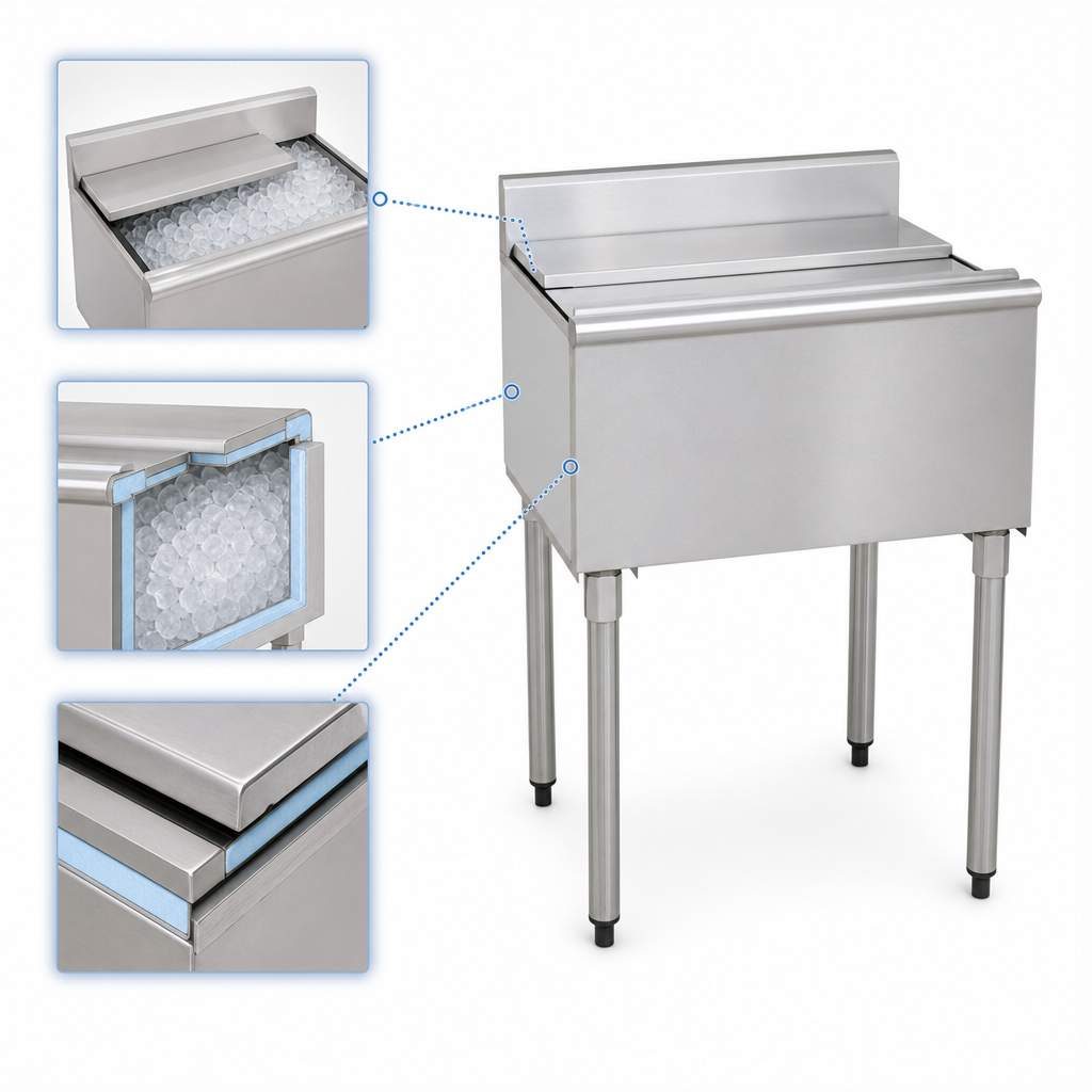 Fully Insulated Ice Bin
