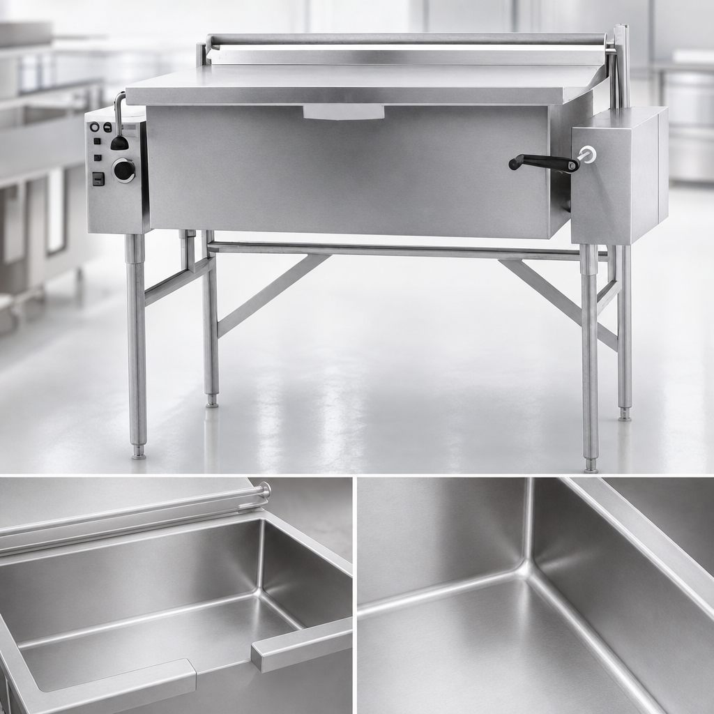 304 Stainless Steel Seam-Welded Pan