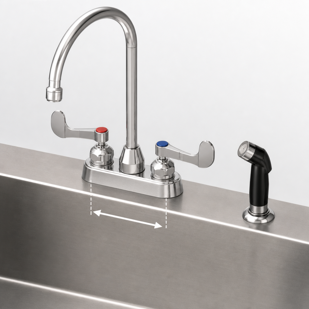 4-Inch Center Deck-Mount Design
