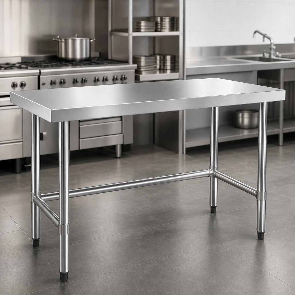 18-Gauge 304 Stainless Steel Top