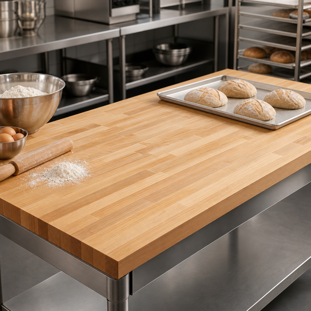 Edge Grain Flat Top