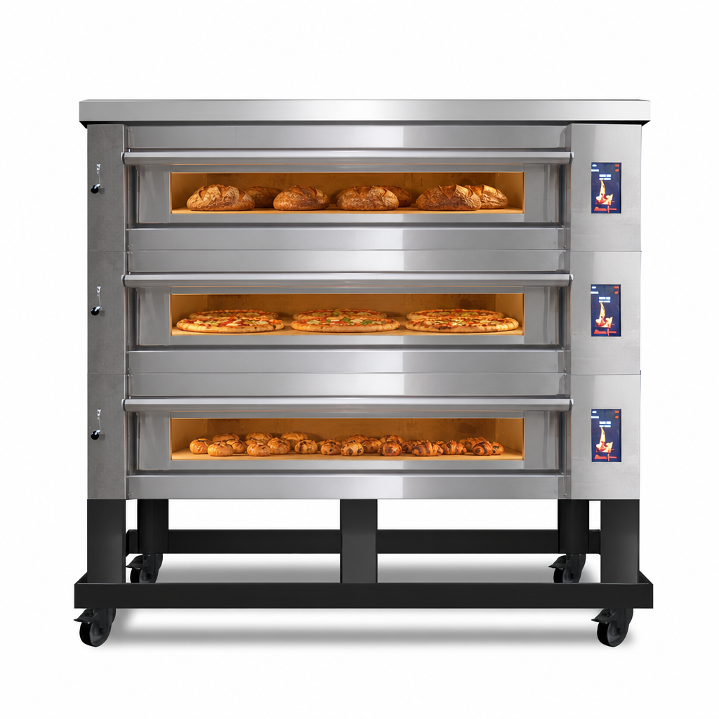 Three Independent Cooking Decks