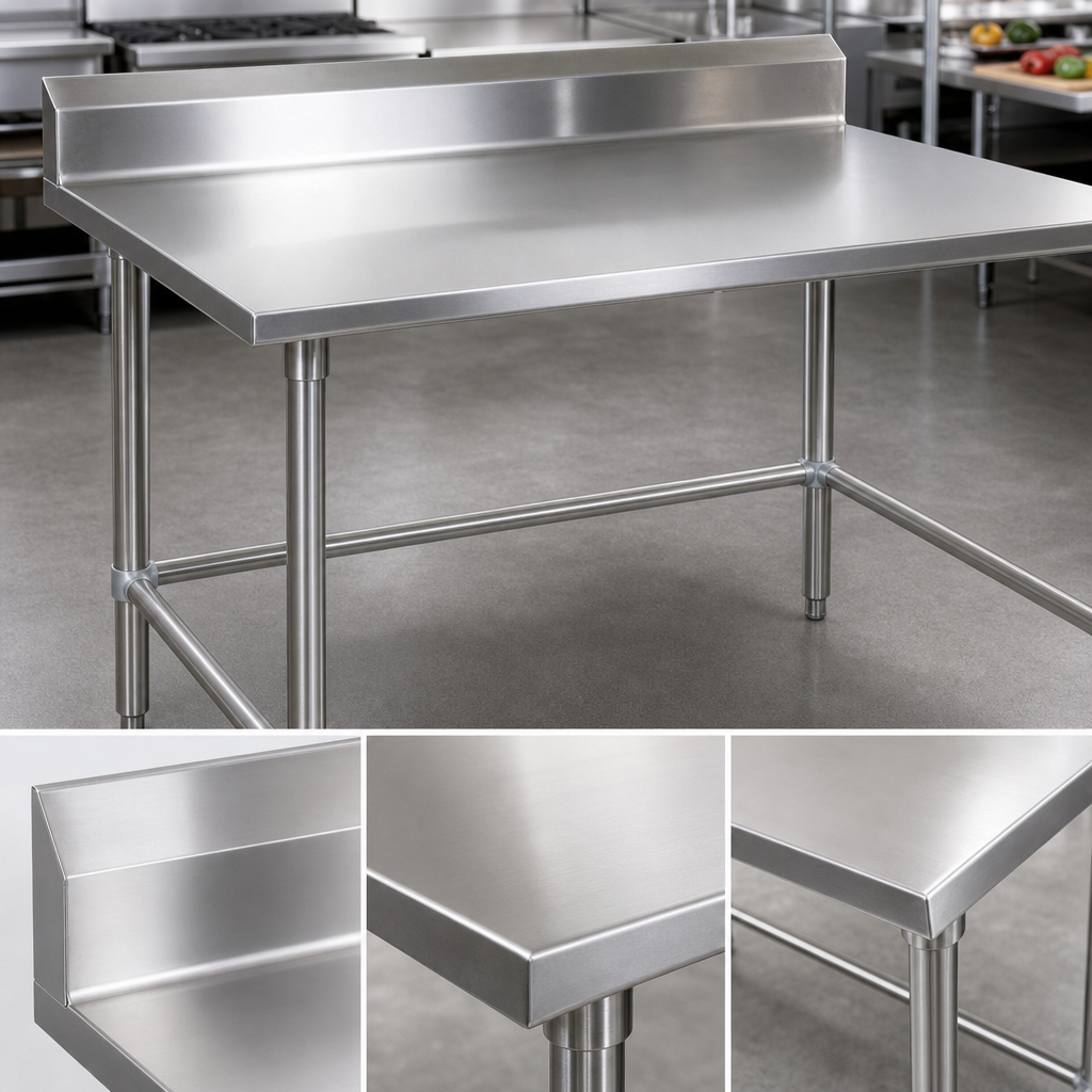16/300 Series Stainless Steel Top