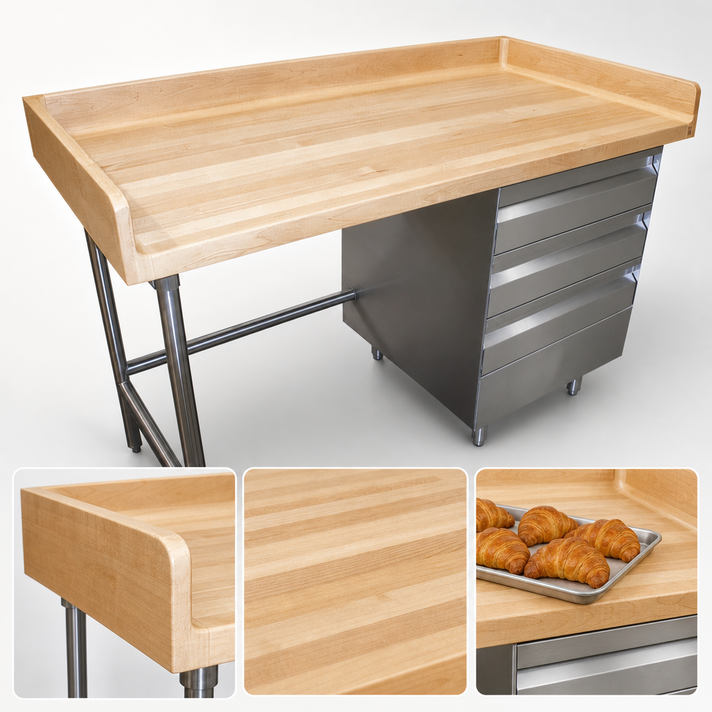 Wood Butcher Block Top