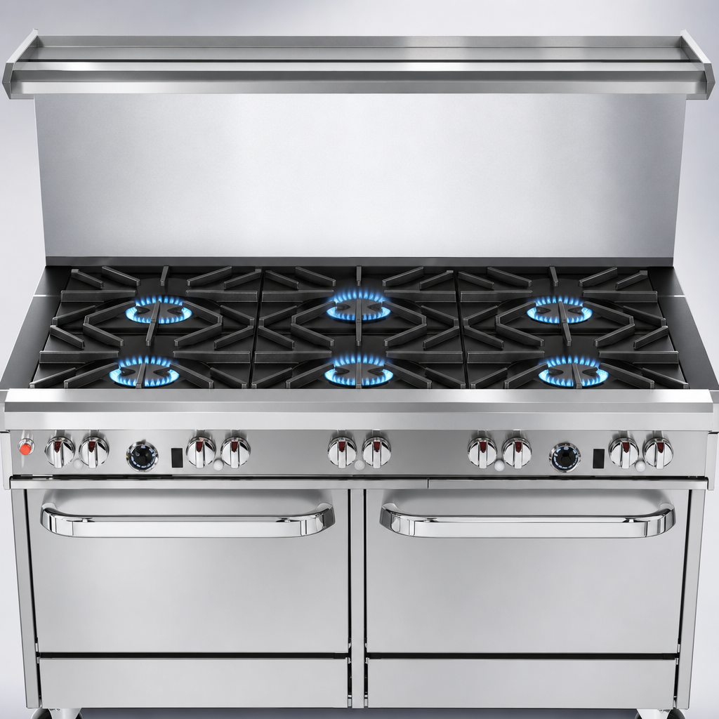 Six-Burner Top