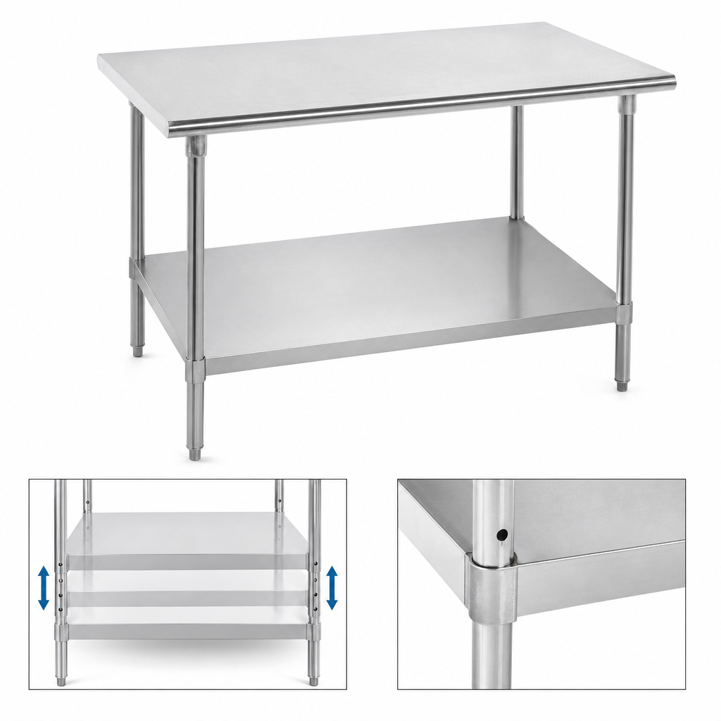 Adjustable Stainless Steel Undershelf