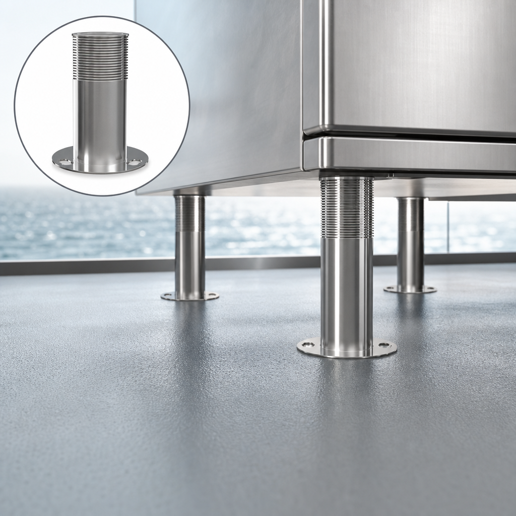 Flanged Feet Design