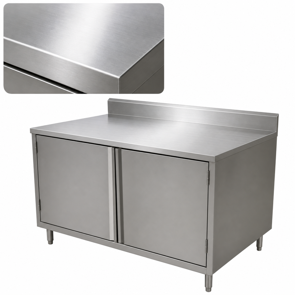 14-Gauge 304 Stainless Steel Top