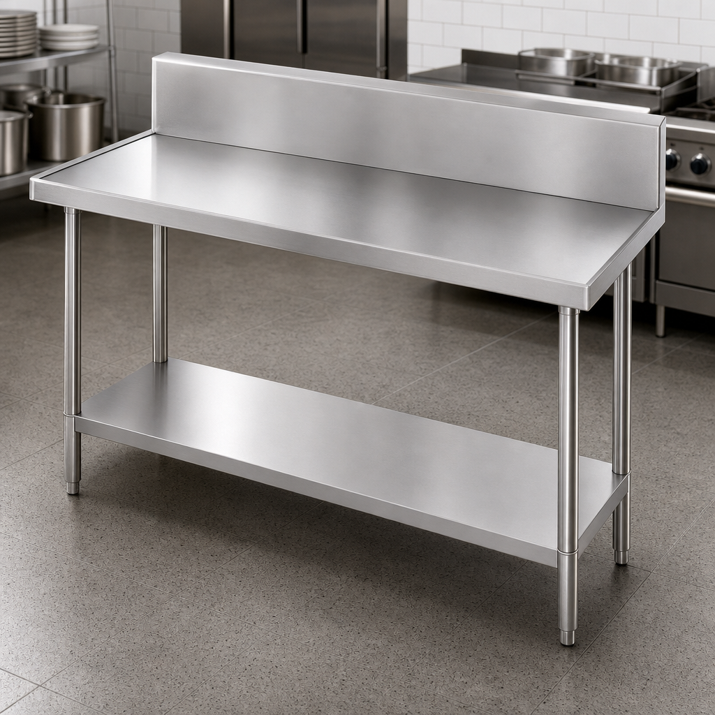 14-Gauge 304 Stainless Steel Top