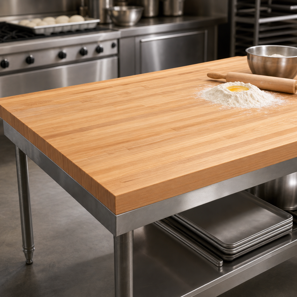 Edge Grain Flat Top
