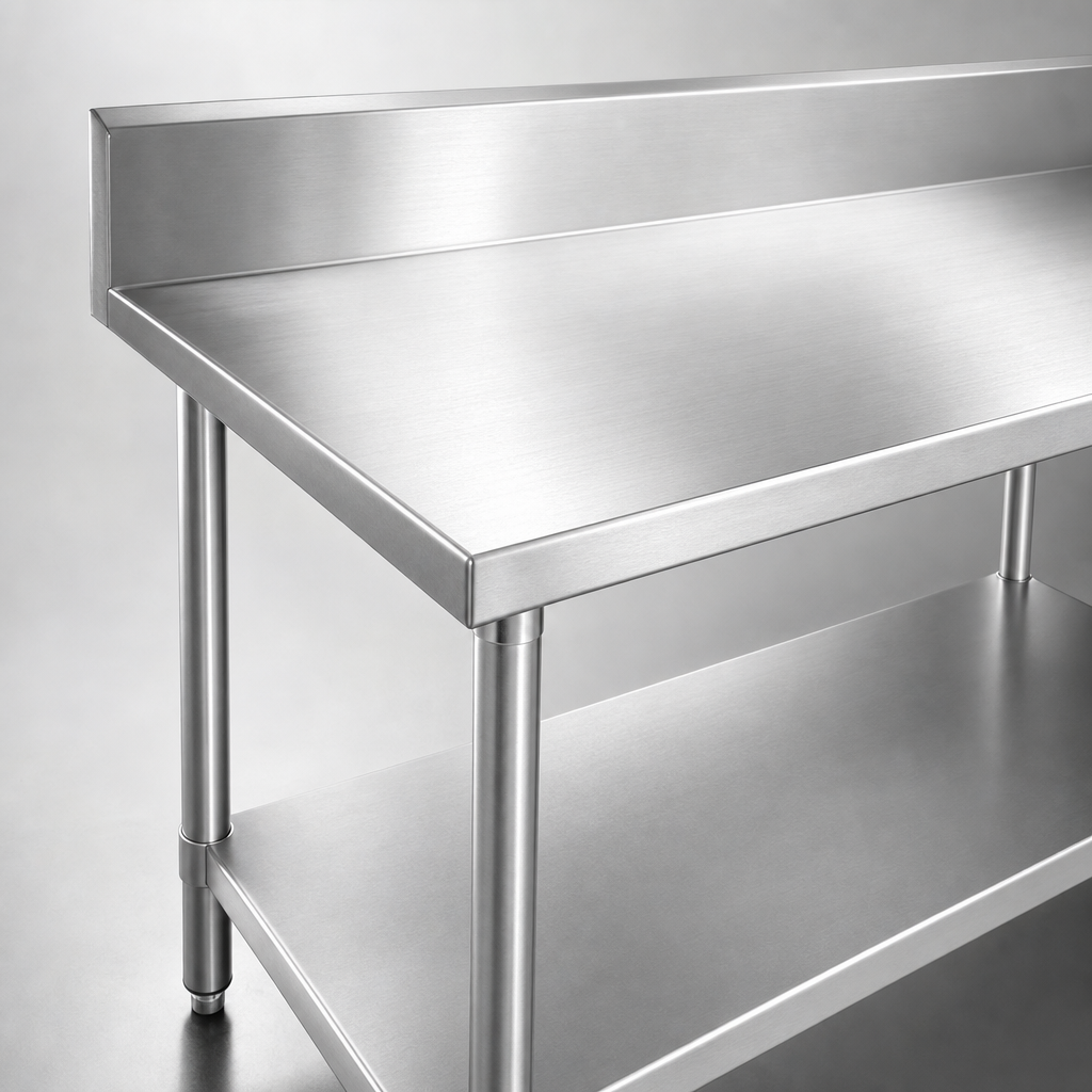 14-Gauge 304 Stainless Steel Top