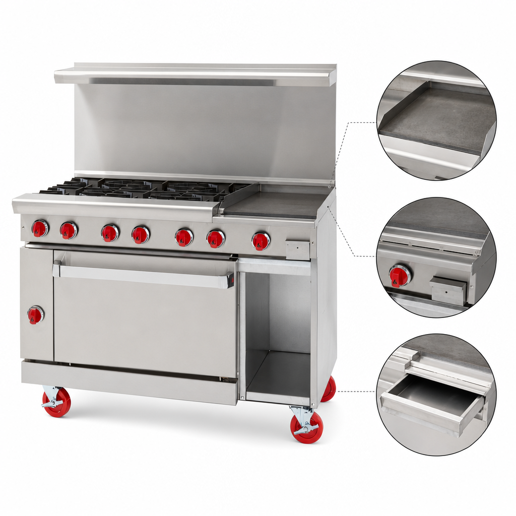 36-Inch Manual Griddle