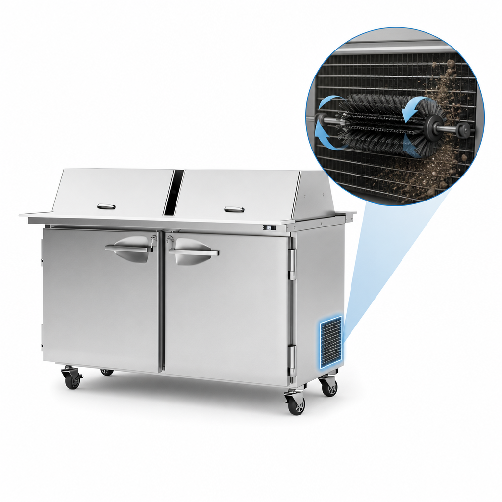 Self-Cleaning Condenser
