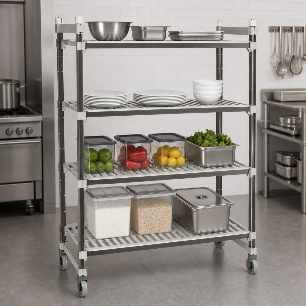 4-Tier Mobile Starter Unit