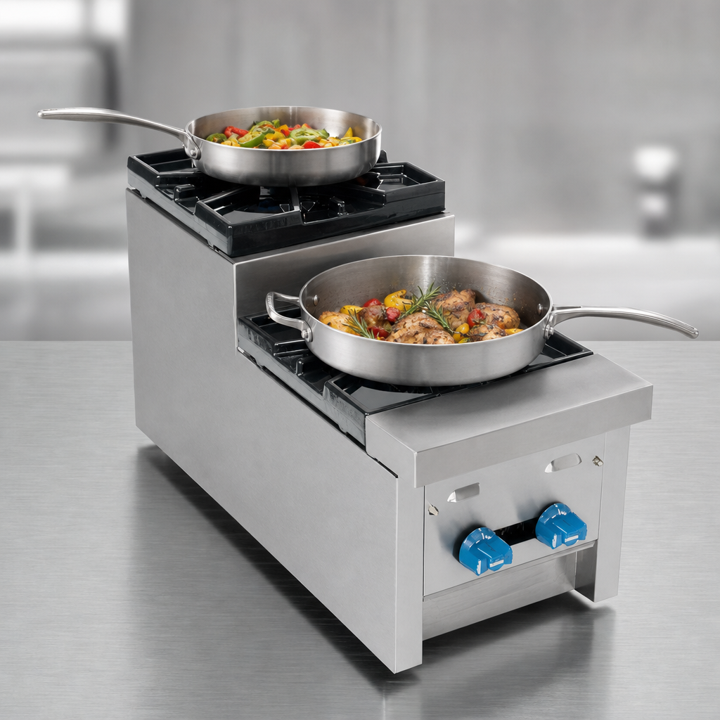 Step-Up Cooking Surface