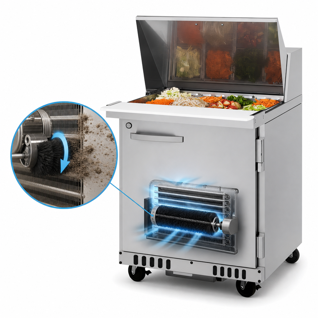Self-Cleaning Condenser
