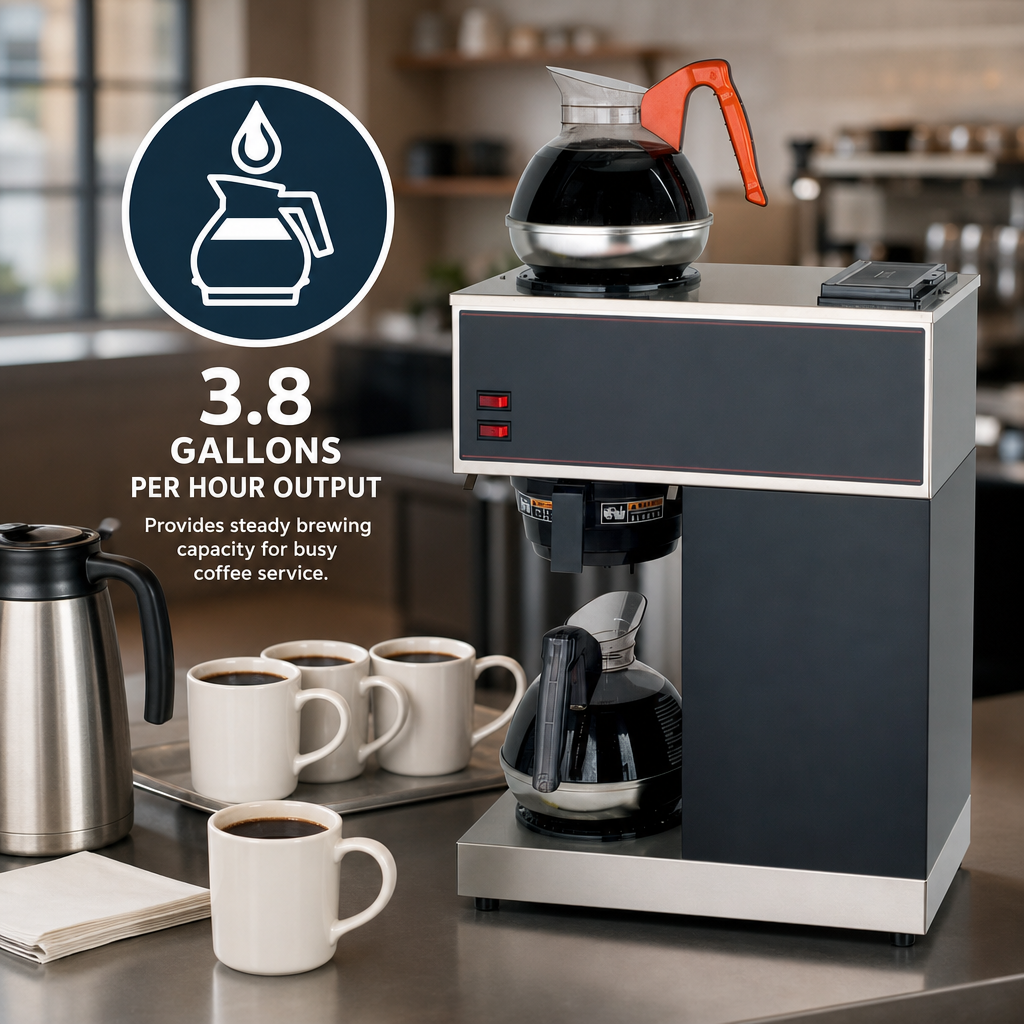 3.8 Gallons Per Hour Output