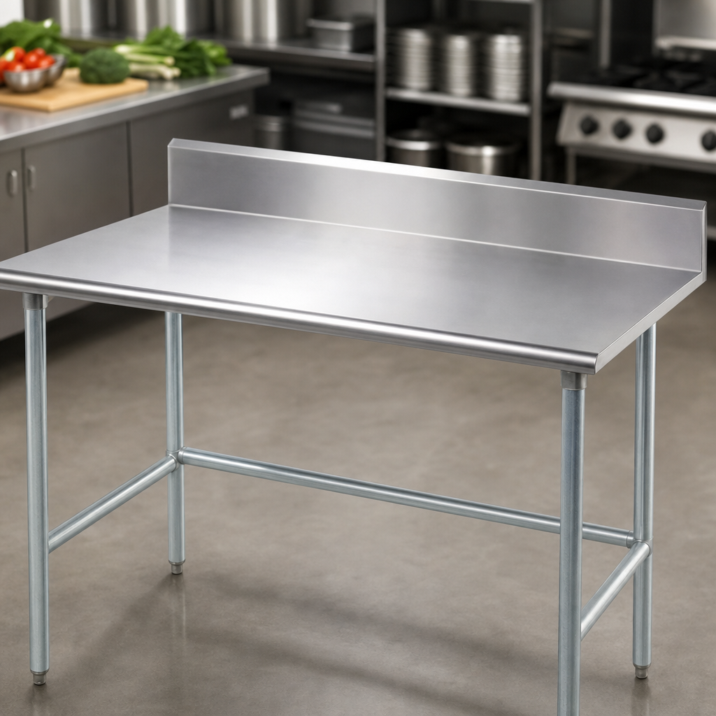 14-Gauge 304 Stainless Steel Top