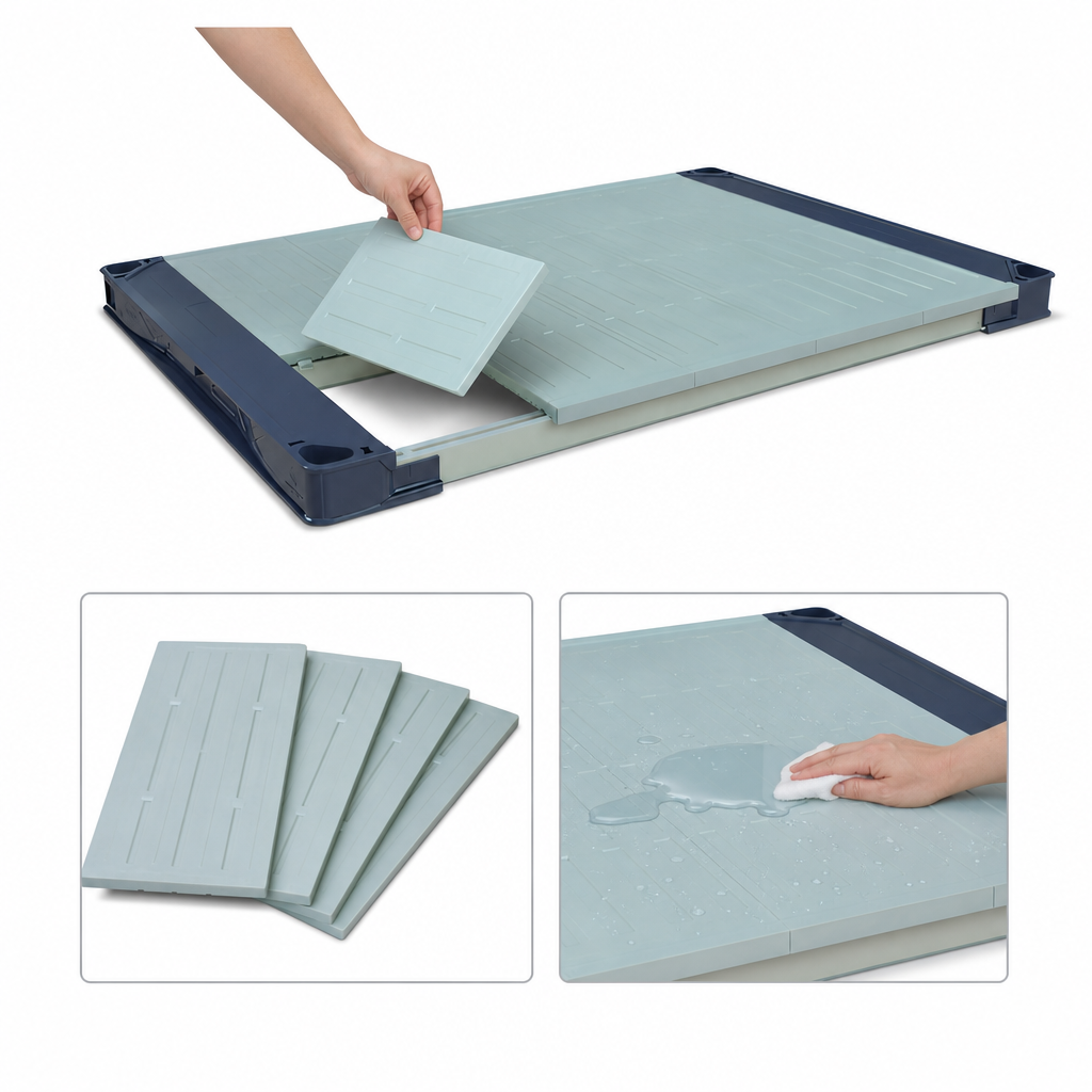 Removable Solid Shelf Mat