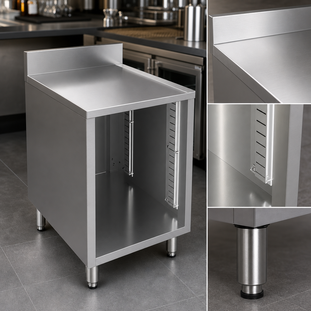 18-Gauge Stainless Steel Construction