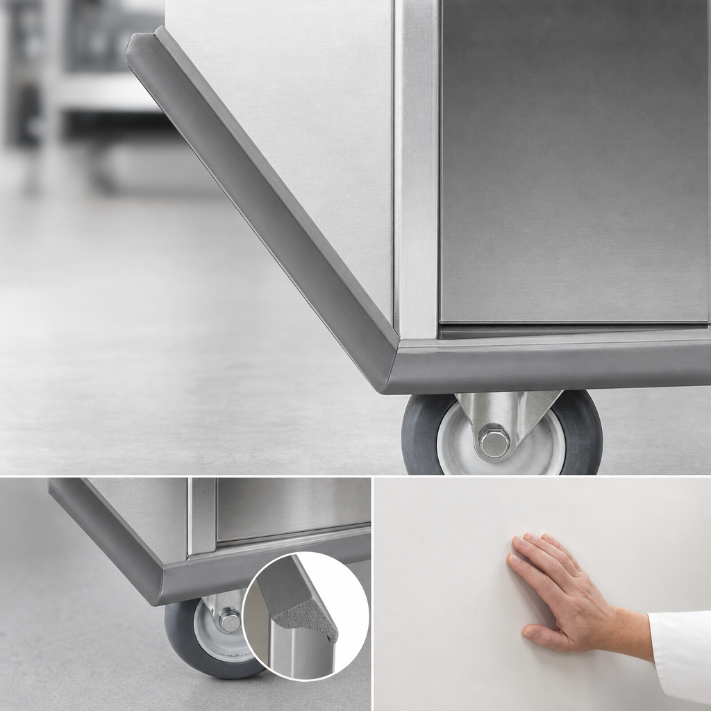 Non-Marking Gray Rubber Construction