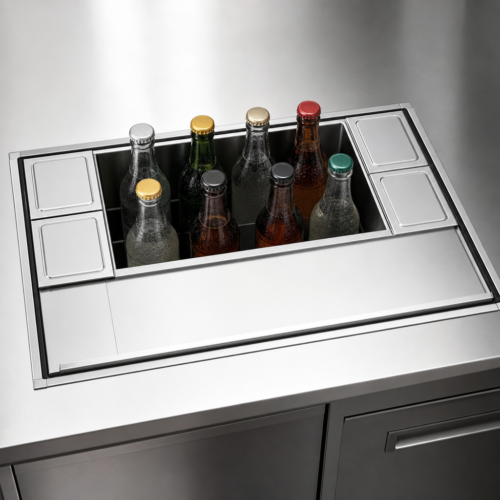 Nine-Bottle Capacity