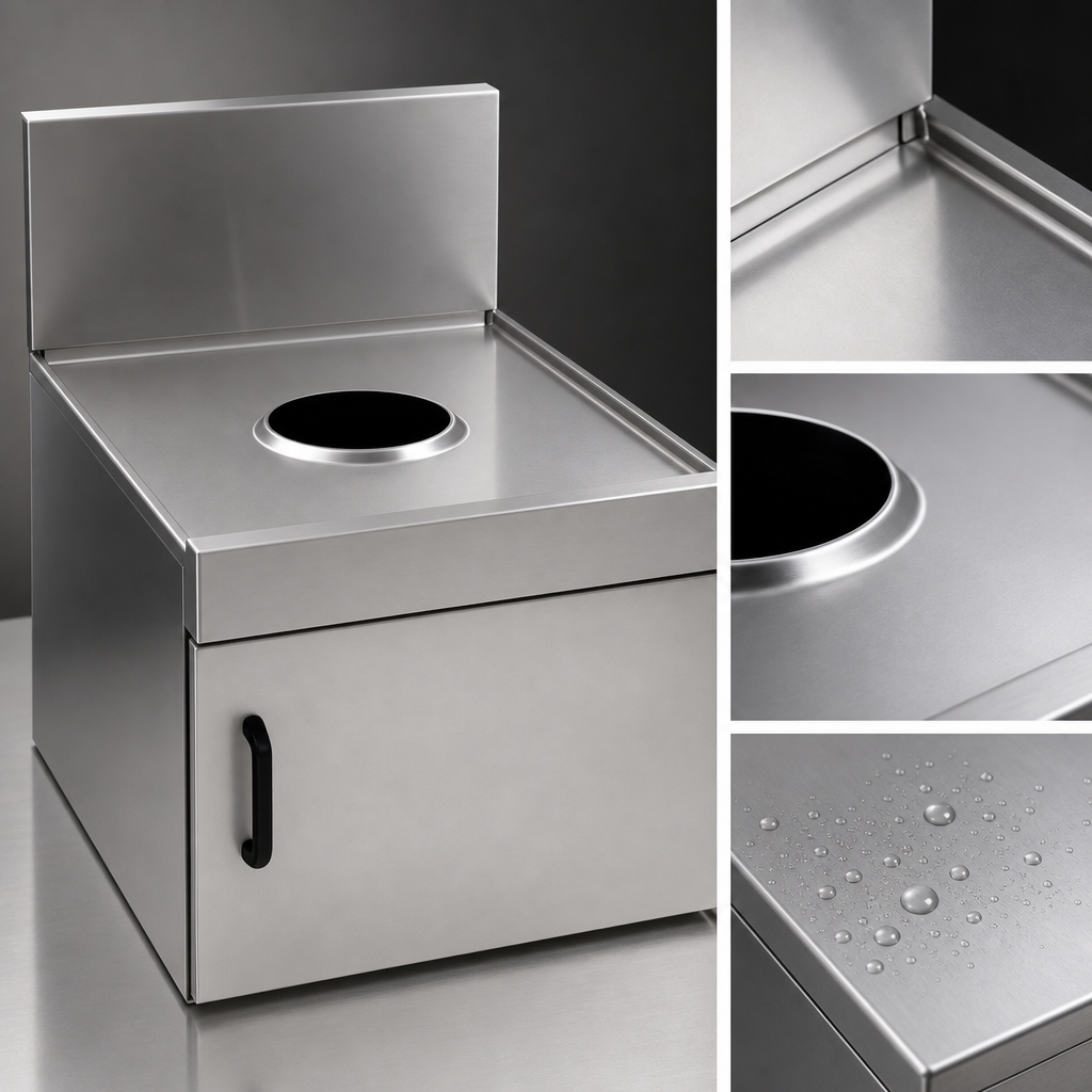 20/304 Stainless Steel Top