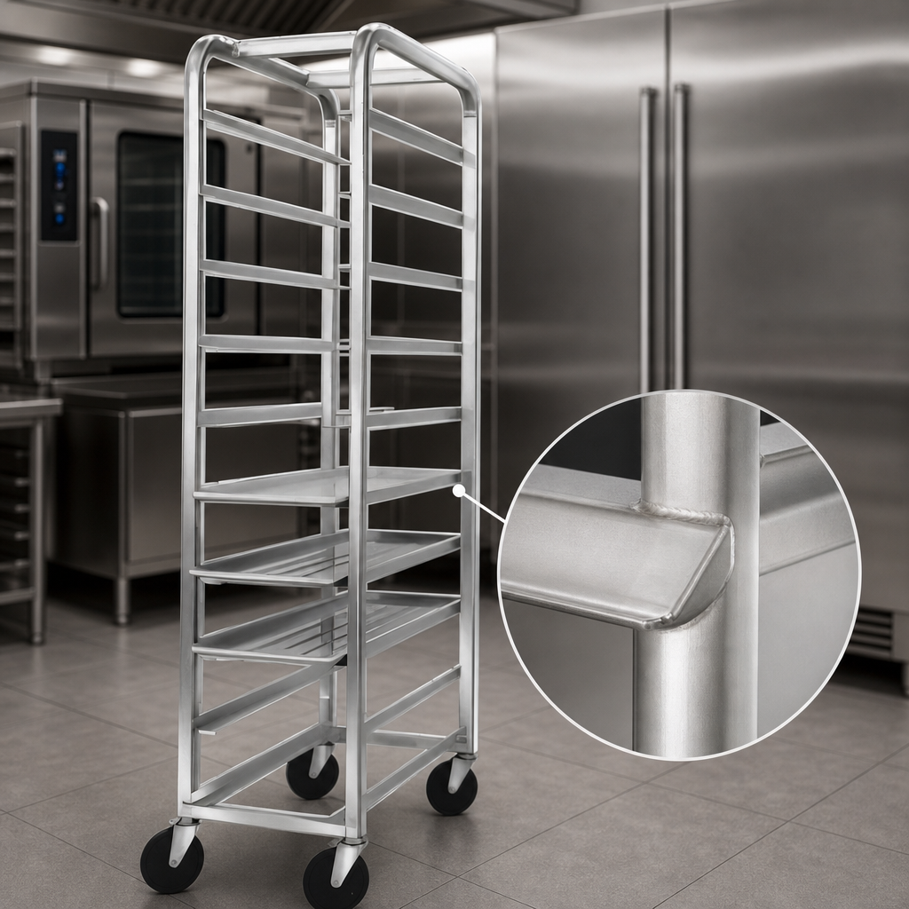 All-Welded Stainless Steel Construction