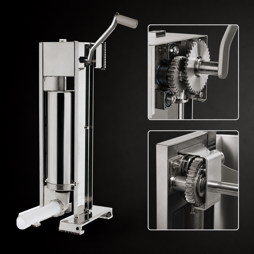 2-Speed Vertical and Horizontal Gear Drive