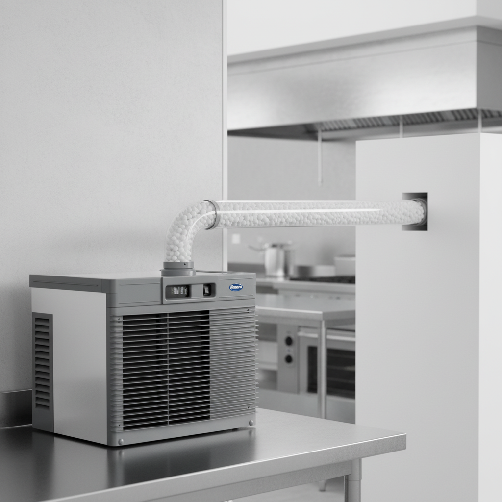 See the Follett Horizon Elite C1410A ice machine utilize RIDE® Technology to transport ice remotely through a tube, enabling versatile installation options.