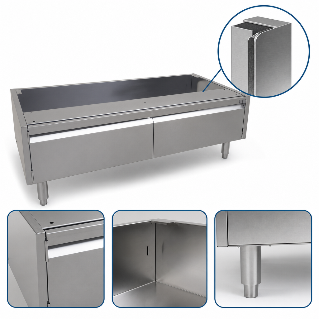 Double-Wall Stainless Steel Construction