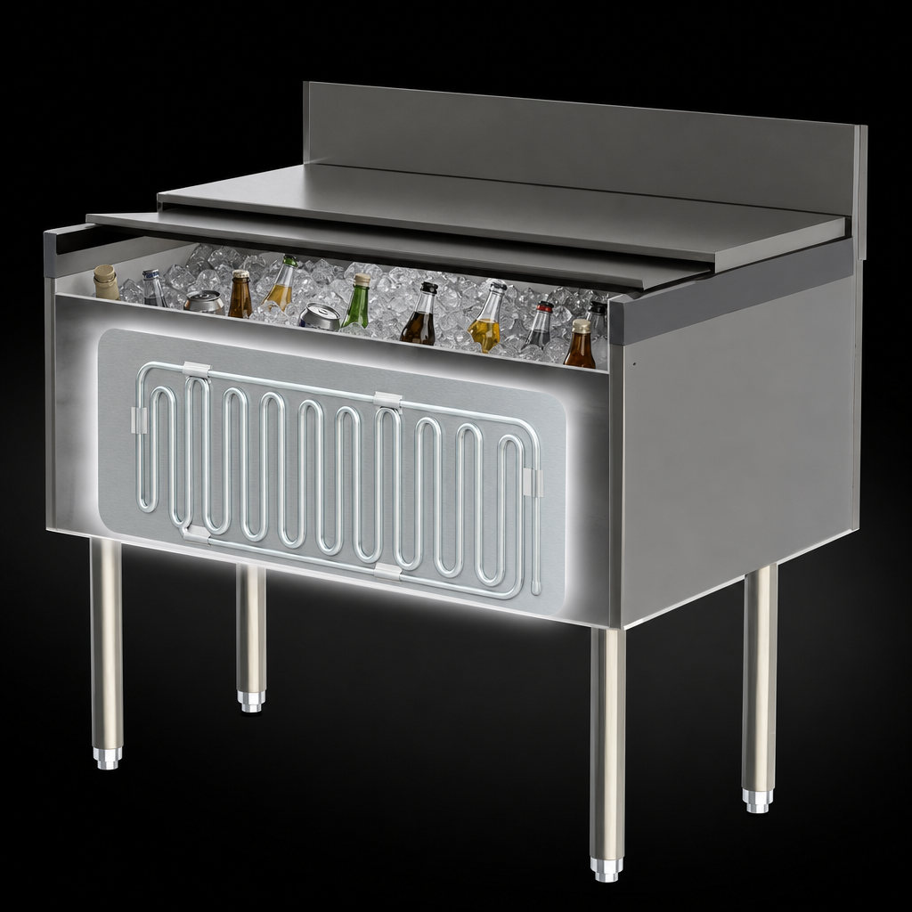 Concealed 10-Circuit Cold Plate