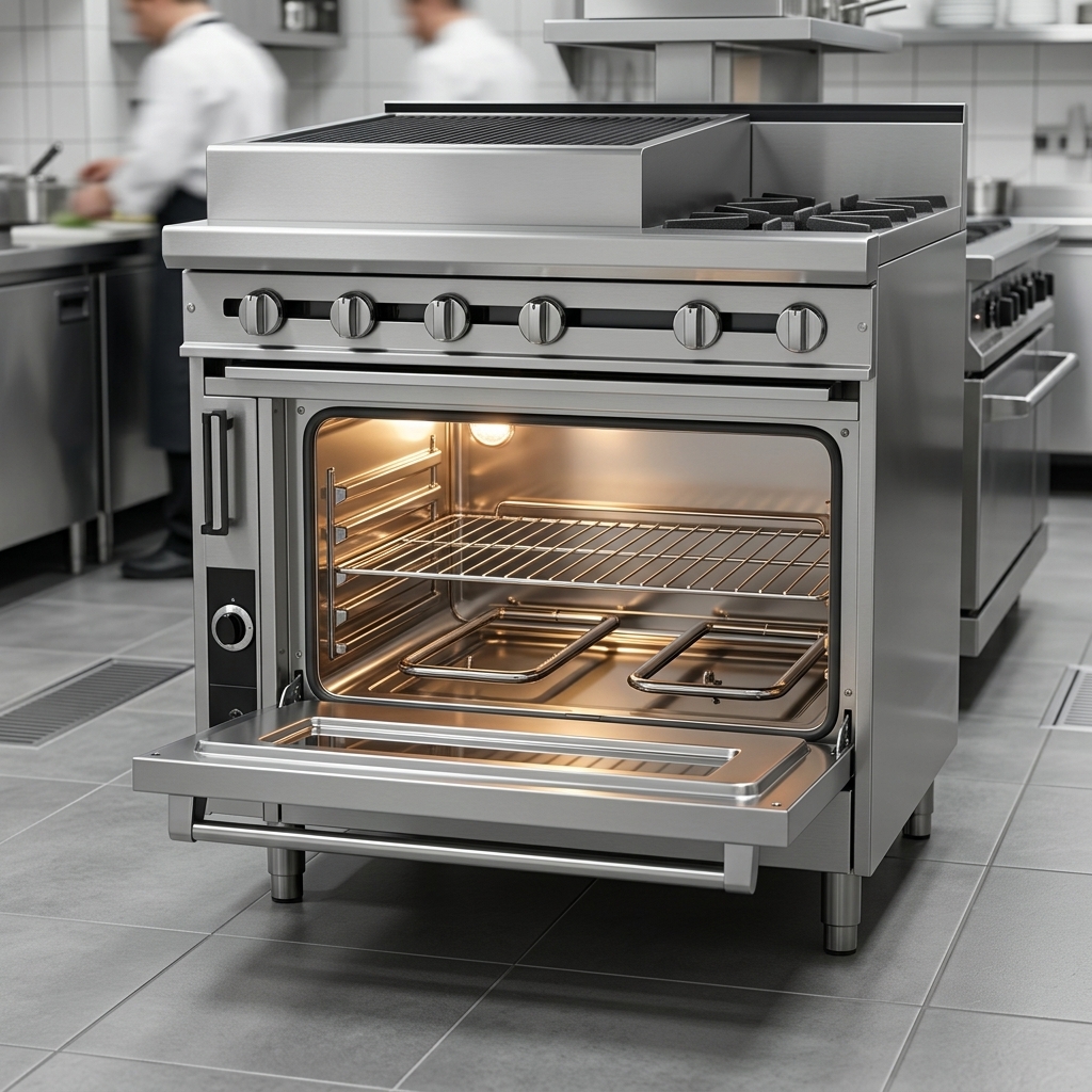 Discover the dependable baking and roasting capabilities offered by the standard oven base, complete with its durable stainless steel oven liner.