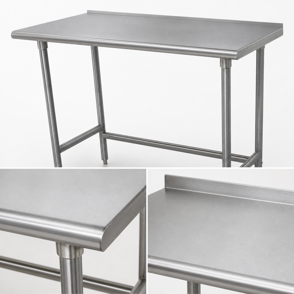 16-Gauge 430 Stainless Steel Top