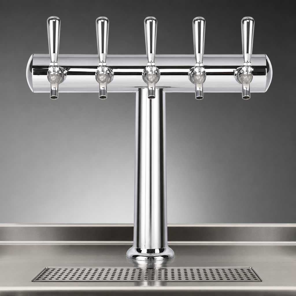Five-Faucet Capacity