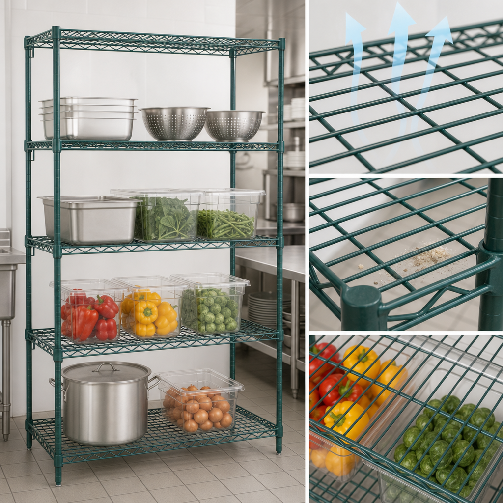 Open Wire Shelf Design