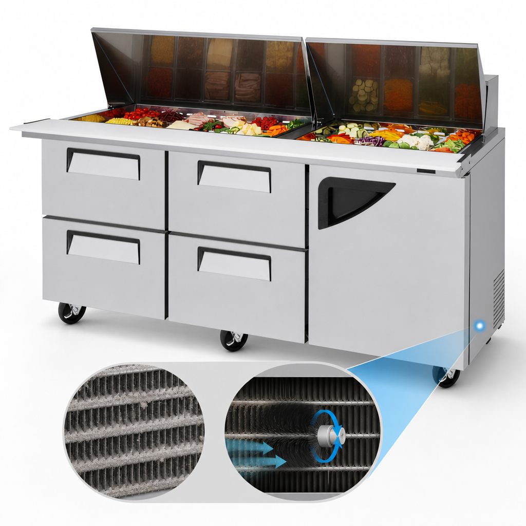 Self-Cleaning Condenser